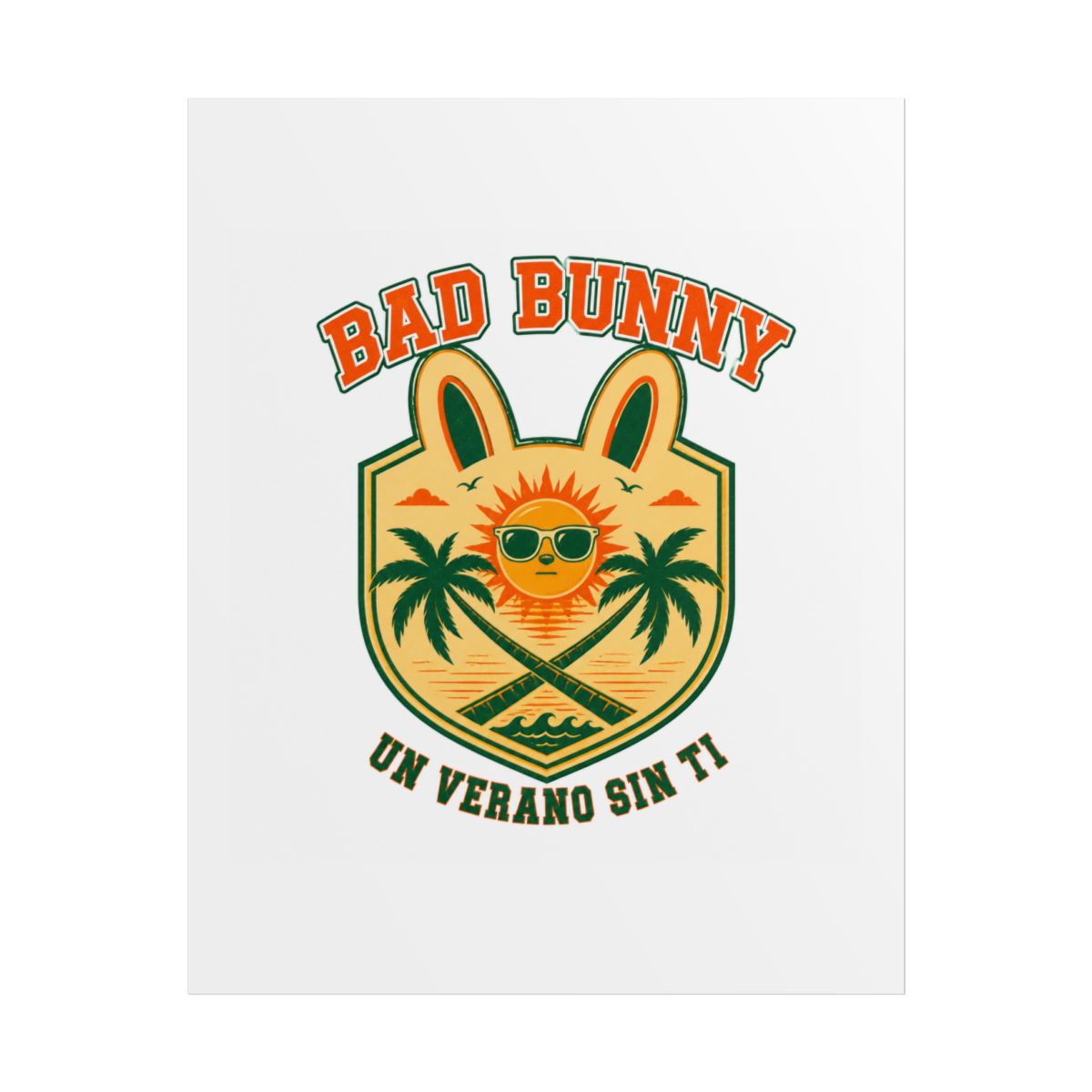 Bad Bunny Poster - Official posters merchandise