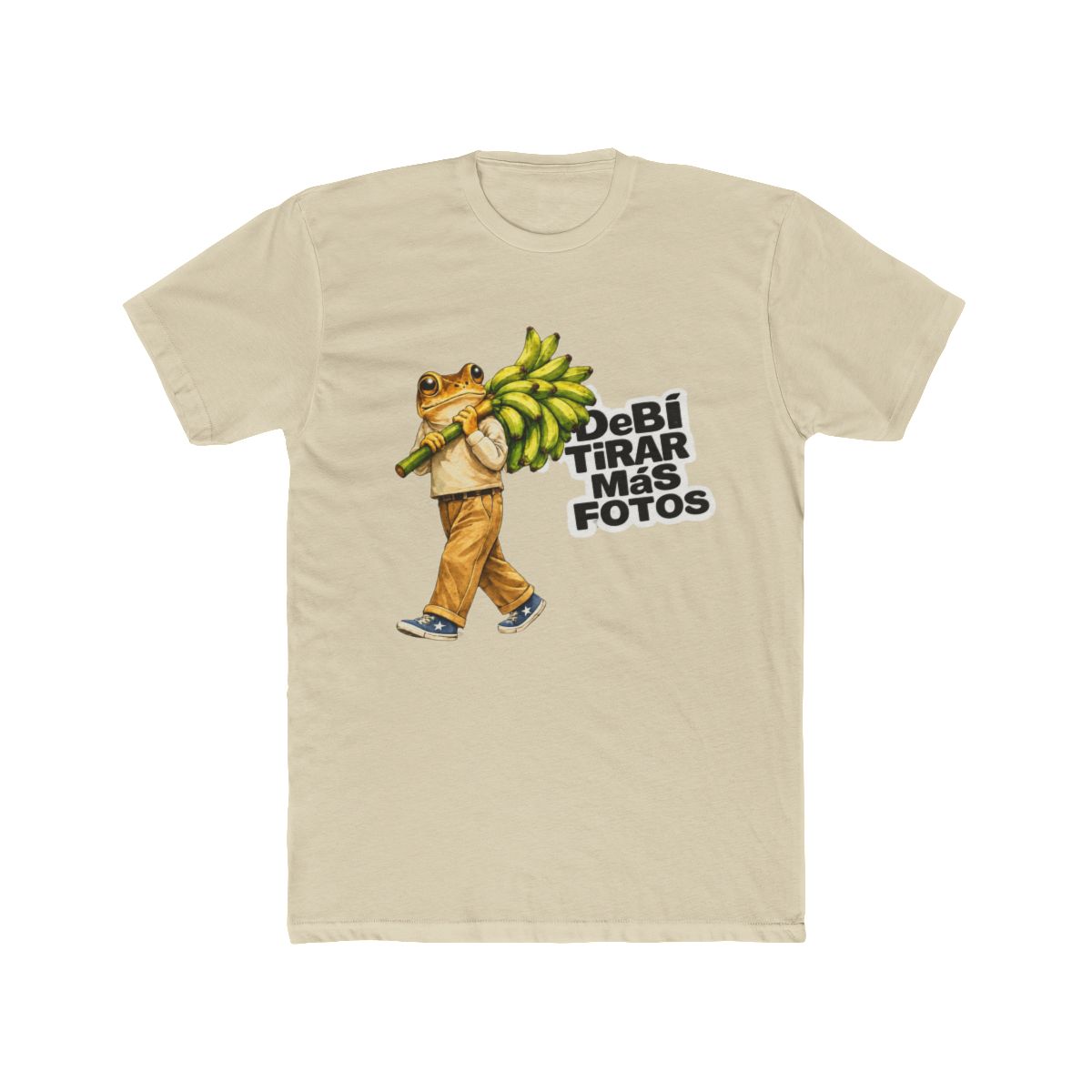 Bad Bunny Frog Carrying Bananas Vintage T Shirt - alternate angle 4, merchandise