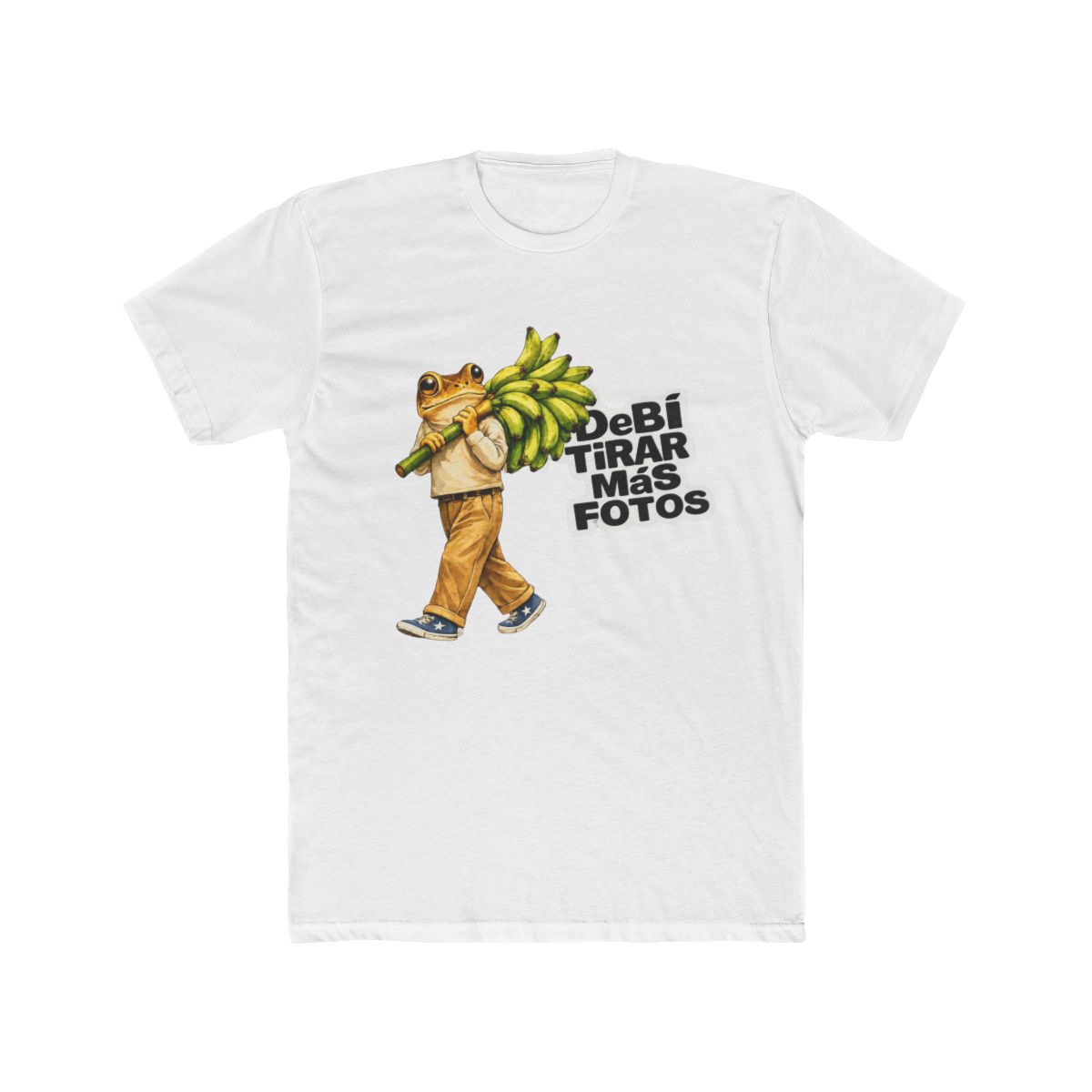 Bad Bunny Frog Carrying Bananas Vintage T Shirt - Bad Bunny official T-Shirts merch