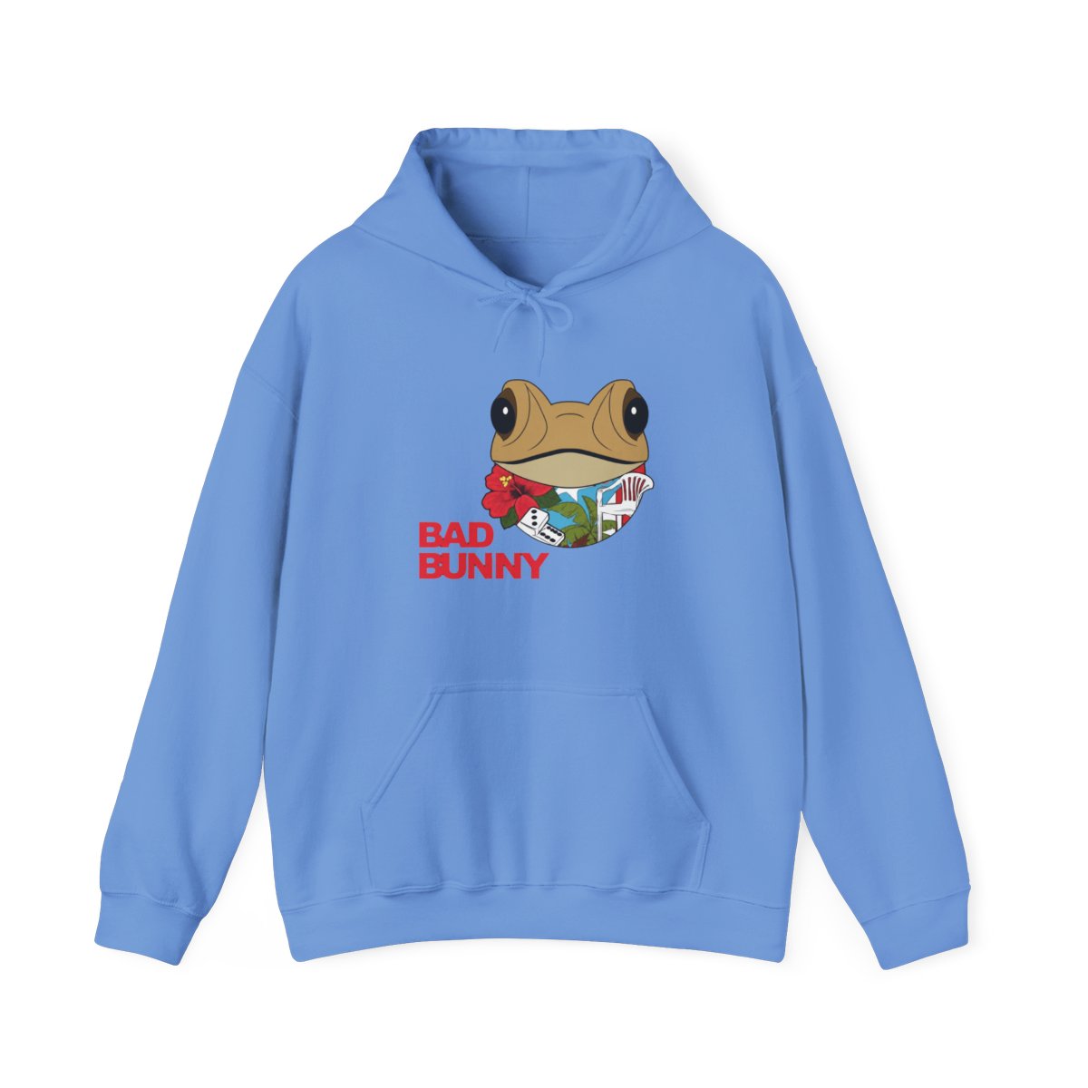 Bad Bunny Coqui Frog Puerto Rico Coqui Hoodie - alternate angle 4, merchandise