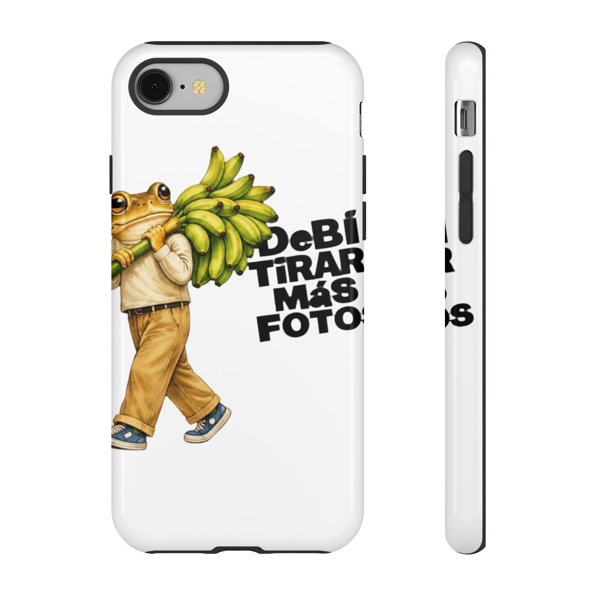 Bad Bunny Frog Carrying Bananas Vintage Phone Case - Official phone-cases merchandise