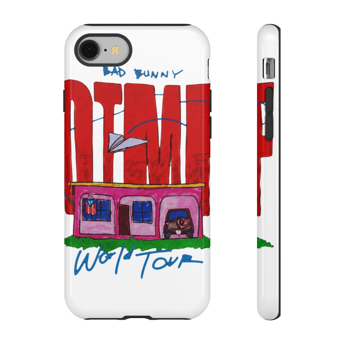 Bad Bunny DTMF Pink House World Tour Phone Case - Official phone-cases merchandise