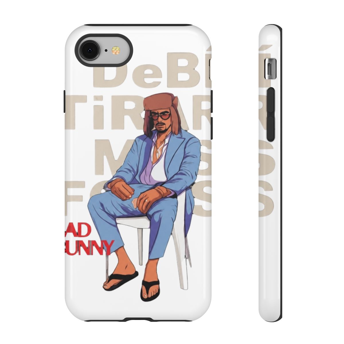 Bad Bunny Debi Tirar Mas Fotos Retro Art Phone Case - Official phone-cases merchandise