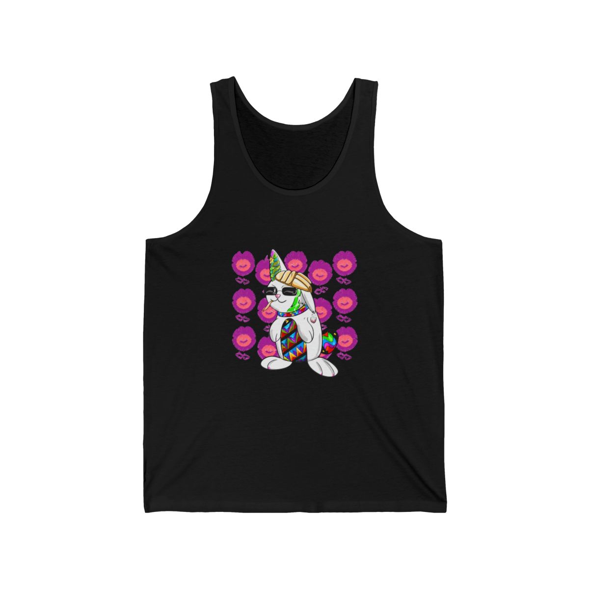 colores and the bunny ecopop Tank Top Bad - Official tank-tops merchandise