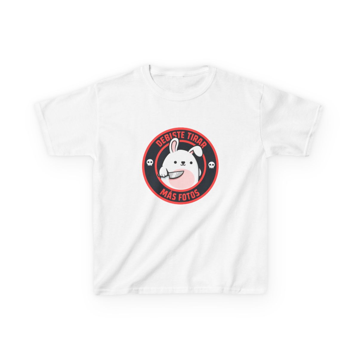 Debiste Tirar Más Fotos Mad Bunny by Tobe Fonseca Kids Bad T-Shirt - Official t-shirts merchandise