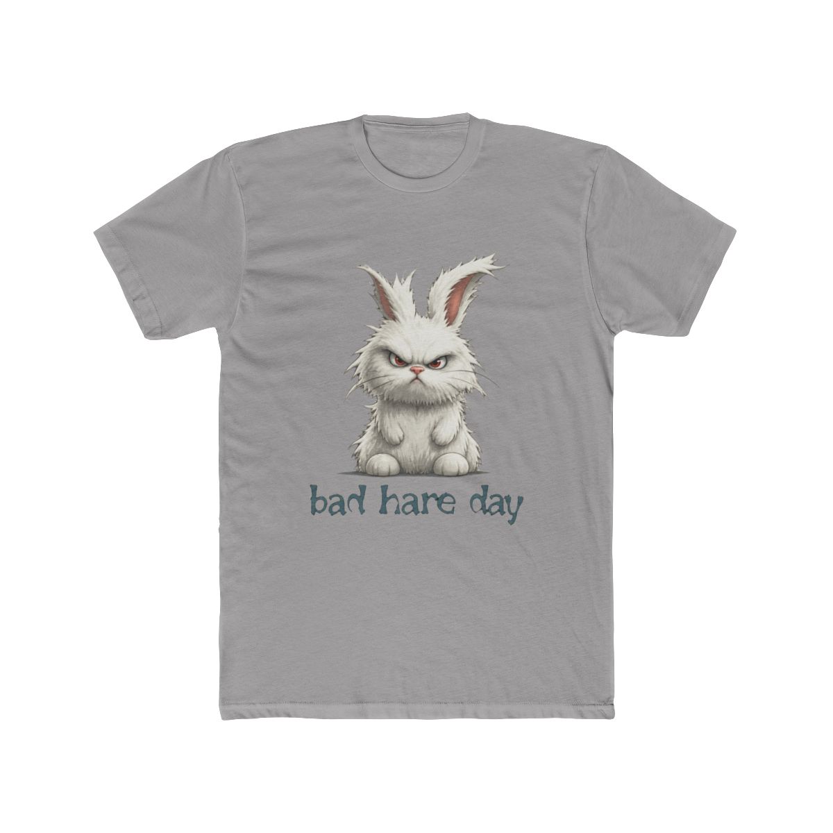 Bad hare day funny word game bunny rabbit fun T-Shirt - Official t-shirts merchandise