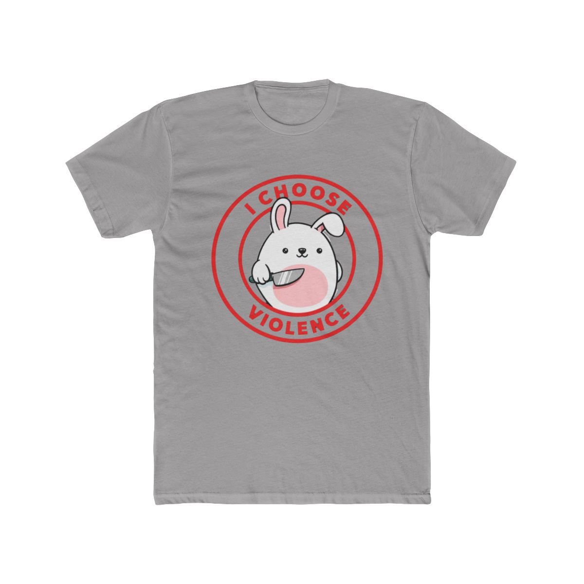 I Choose Violence Bunny by Tobe Fonseca Bad T-Shirt - Official t-shirts merchandise