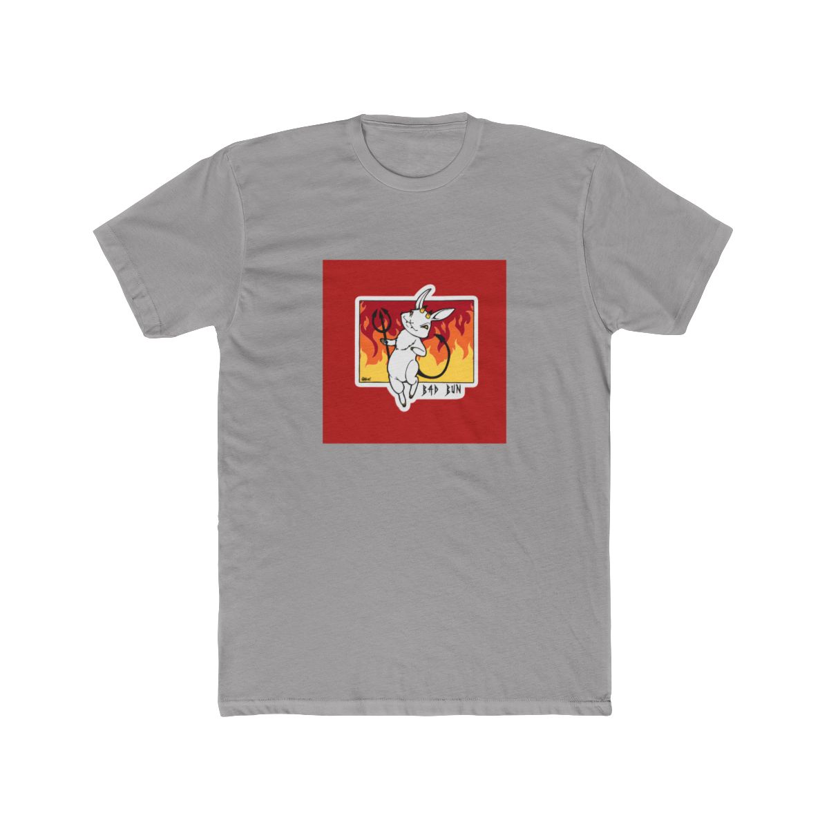 Bad Bun - Devil Bunny on your Shoulder T-Shirt - Official t-shirts merchandise
