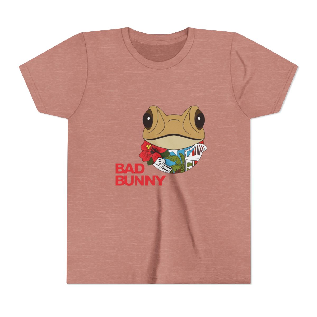 Bad Bunny Coqui Frog Puerto Rico Coqui Kids T Shirt - alternate angle 3, merchandise